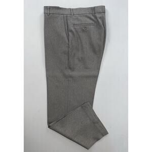 Levi's Vintage Flat Front Easy Care Action Slacks. Medium Gray, Men's 34X29. EUC